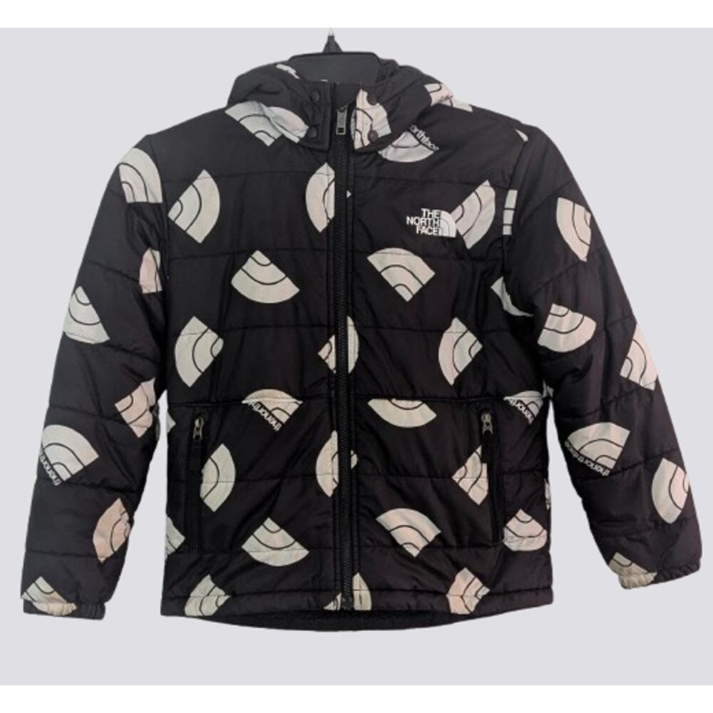 The North Face Boys Reversible Mount Chimbo Full Zip Hooded Jacket LARGE (12)